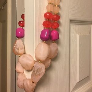 COPY - Delicately Beaded Statement Necklace